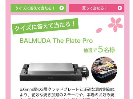 BALMUDA The Plate Pro