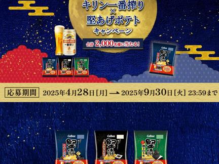 堅あげポテトで乾杯！セット、堅あげポテト焼きのり味、Amazon ギフトカード (500円分)