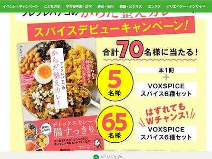 إĥťϥʥΤ졼١VOXSPICEѥ6糧å