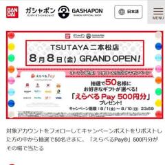 TSUTAYAܾŹץǰX(Twitter)եݥȥڡ󡡤٤Pay 500ʬ50̾